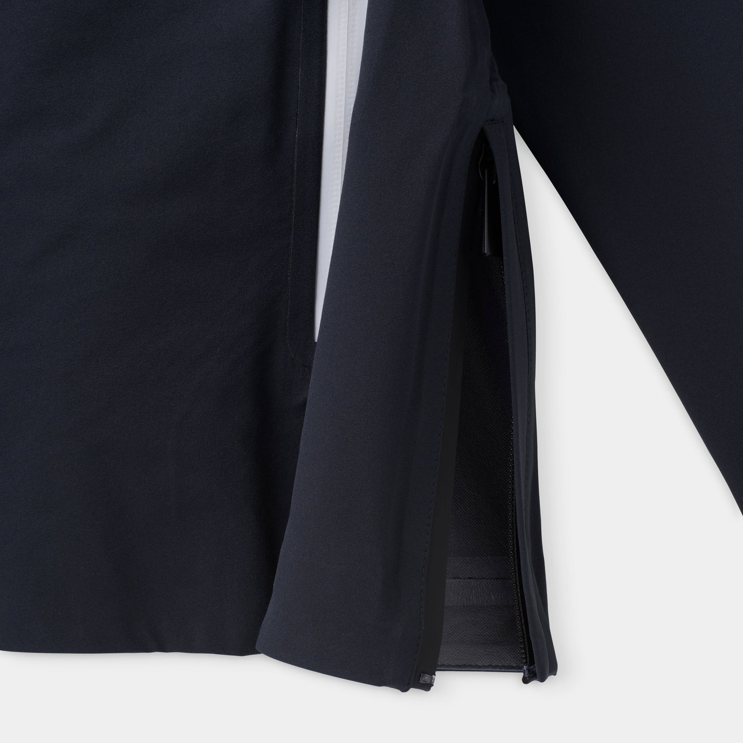 Full Zip Rain Jacket - Navy