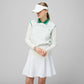 Classic Crewneck Sweater - White/Green