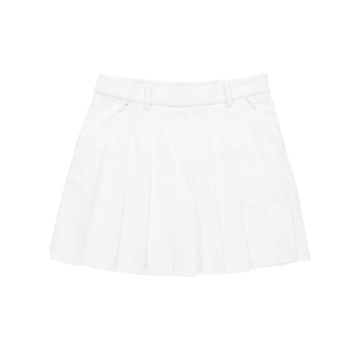 Pleated Yoke Skirt - Off White