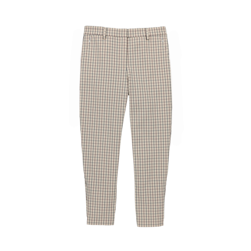 Retro Check Sport Pant - Cream Check