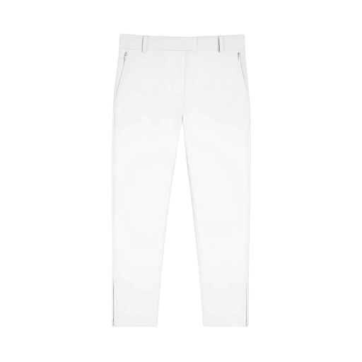 Tech Stretch Cropped Pant - White