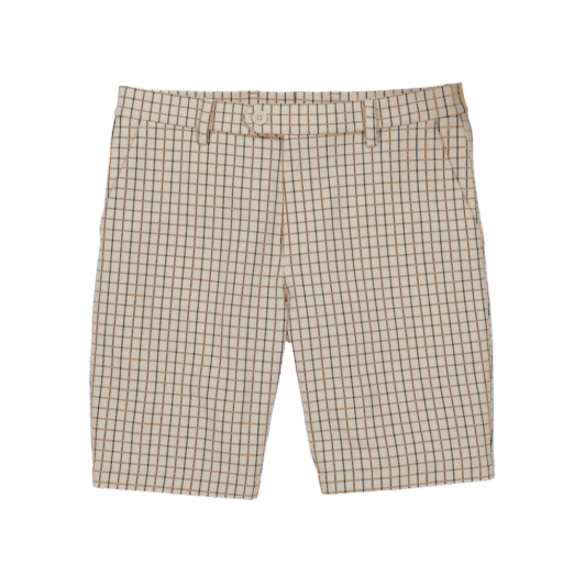 Retro Check Short - Cream Check