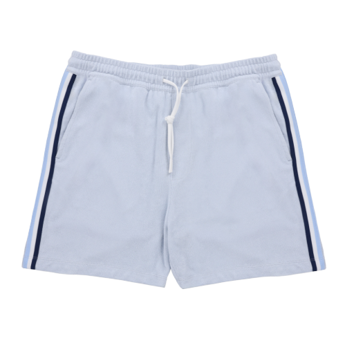 Terry Ribbon Short - Baby Blue/Navy