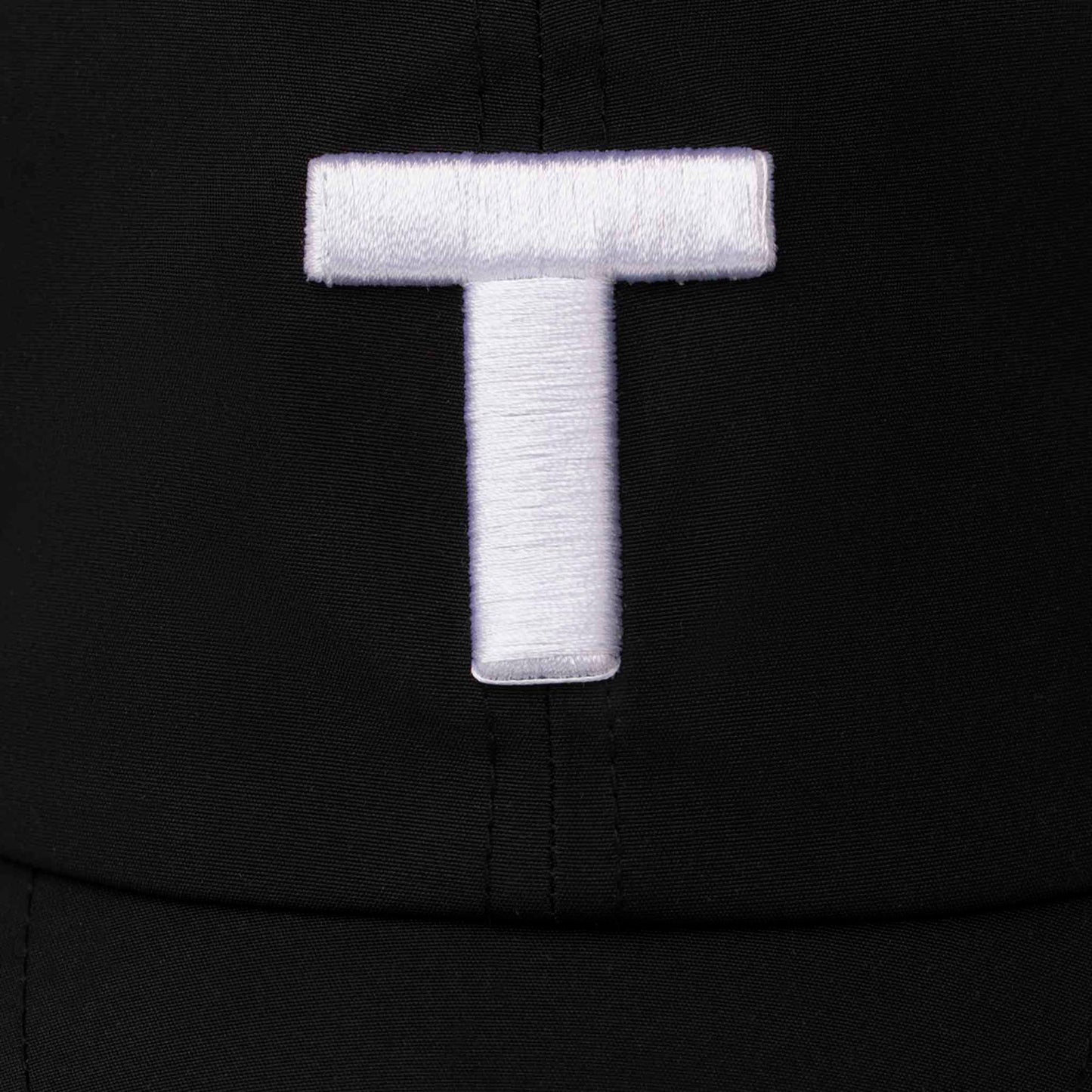 T Logo Golf Cap - Black