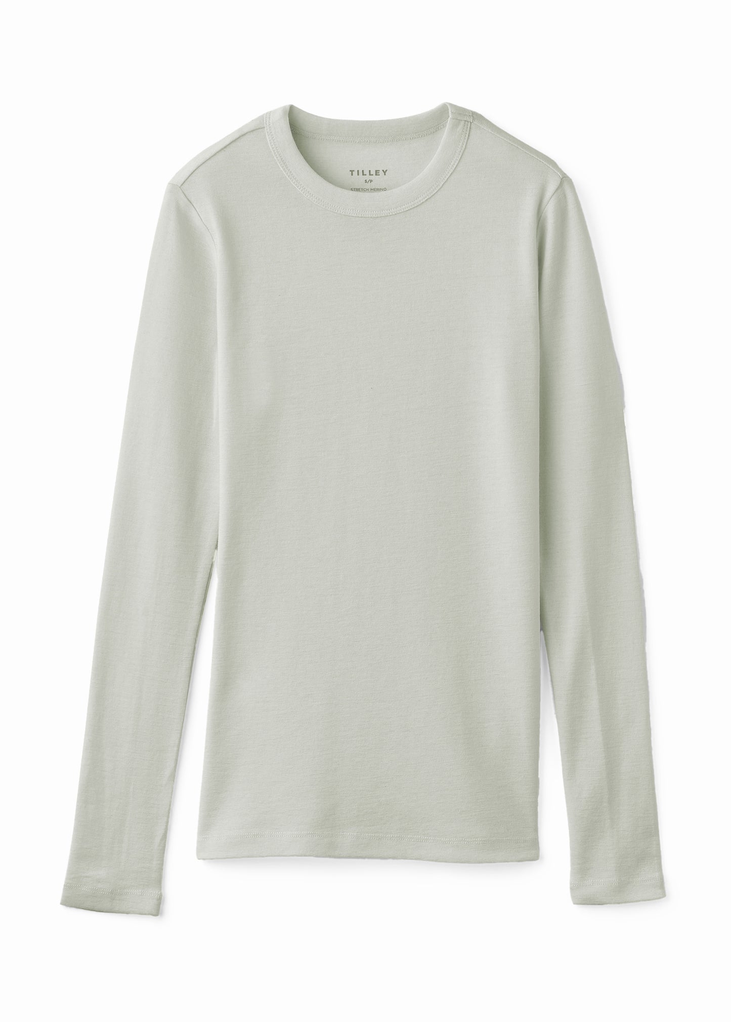 Merino Rib LS Tee - Cream