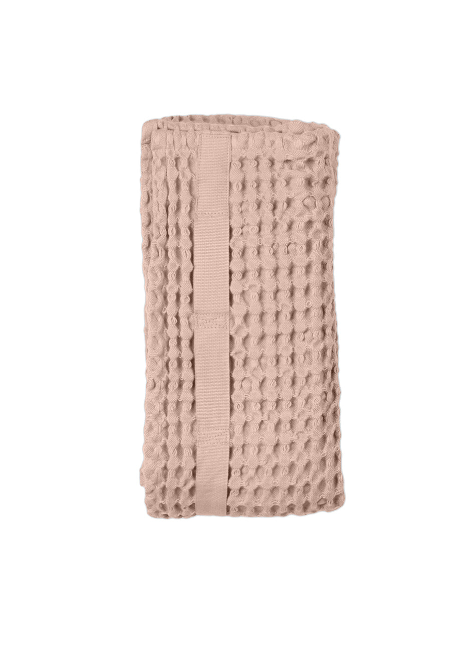 Waffle Hand Towel - Pink Pink Tartan