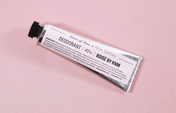 Natural Deodorant - Boise by KNM Pink Tartan