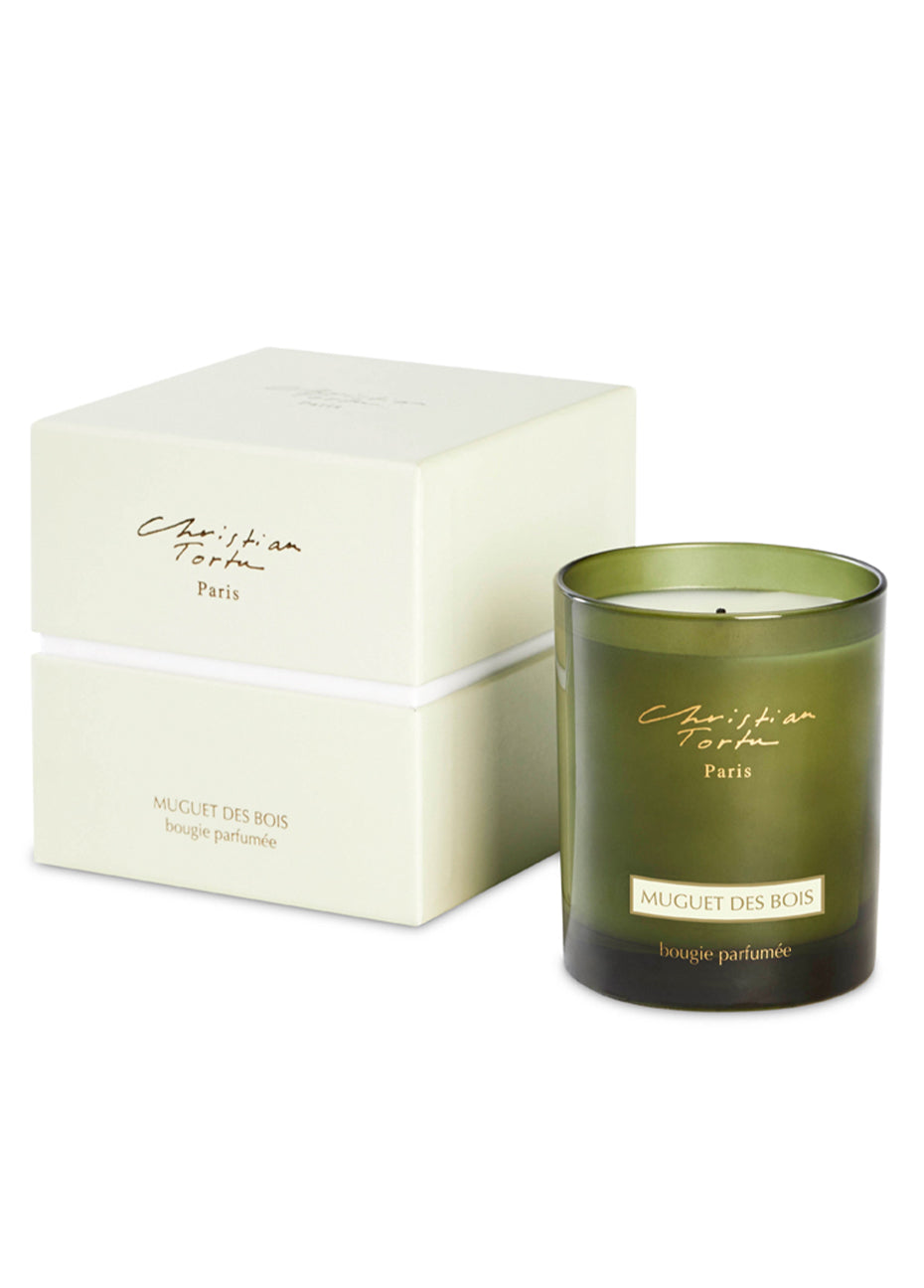 Candle - Lily of Valley Pink Tartan