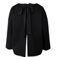 Designer Ponte Pullover  - Black Pink Tartan