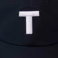 T Logo Golf Cap - Navy Pink Tartan