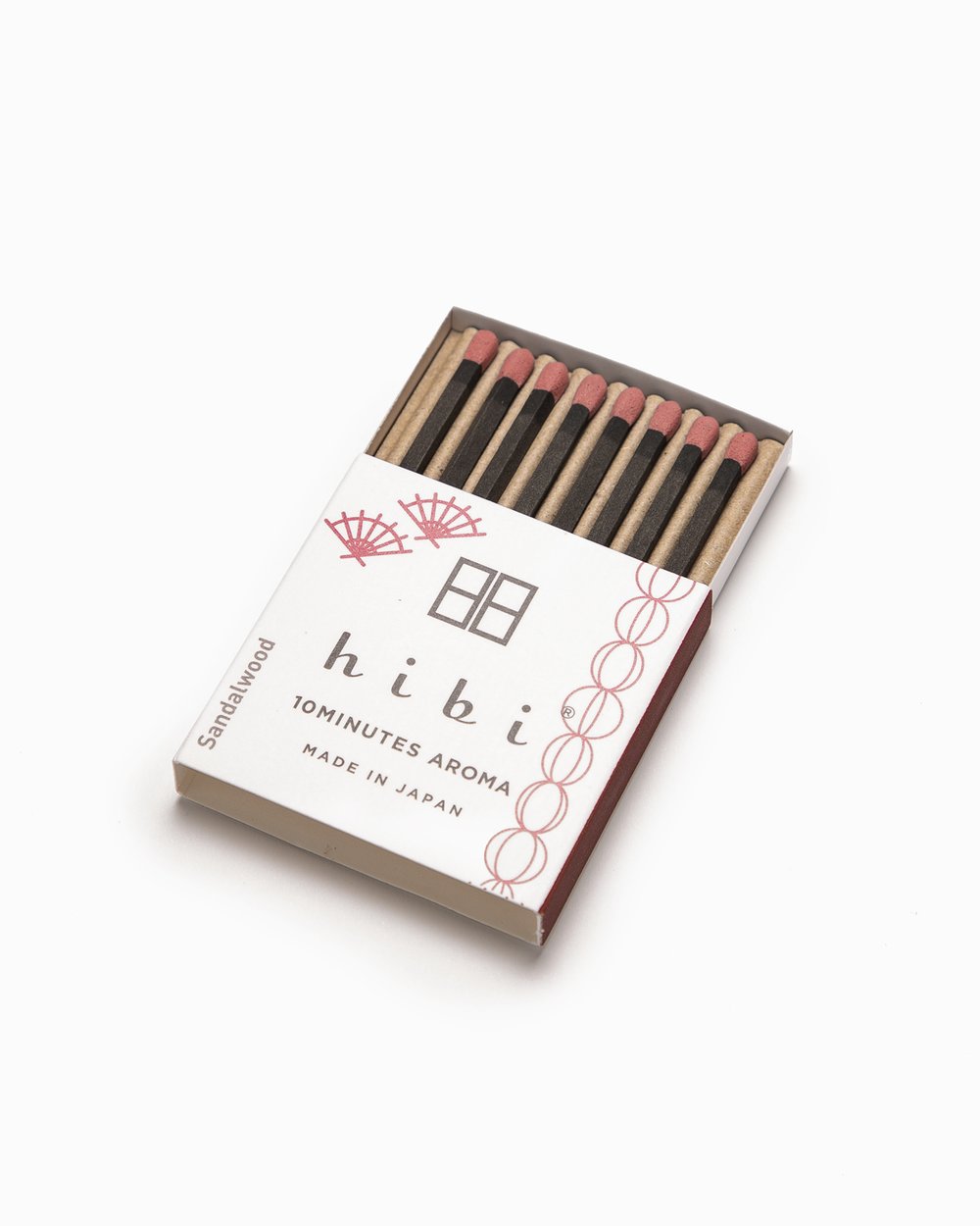 Incense Matches - Sandalwood Pink Tartan