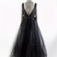 Natalie Tulle Dress - Black Pink Tartan