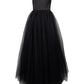 Natalie Tulle Dress - Black Pink Tartan