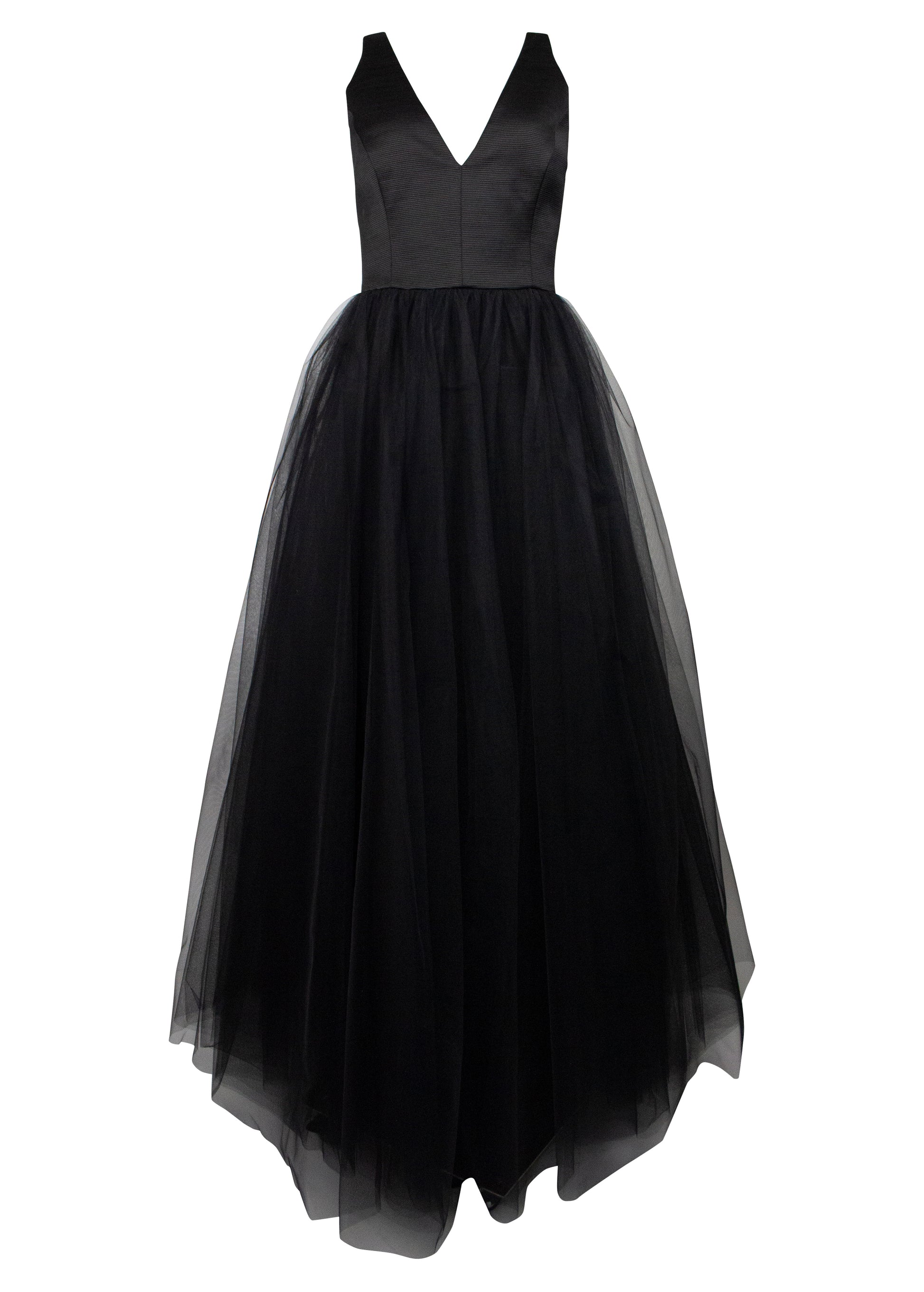 Natalie Tulle Dress - Black Pink Tartan