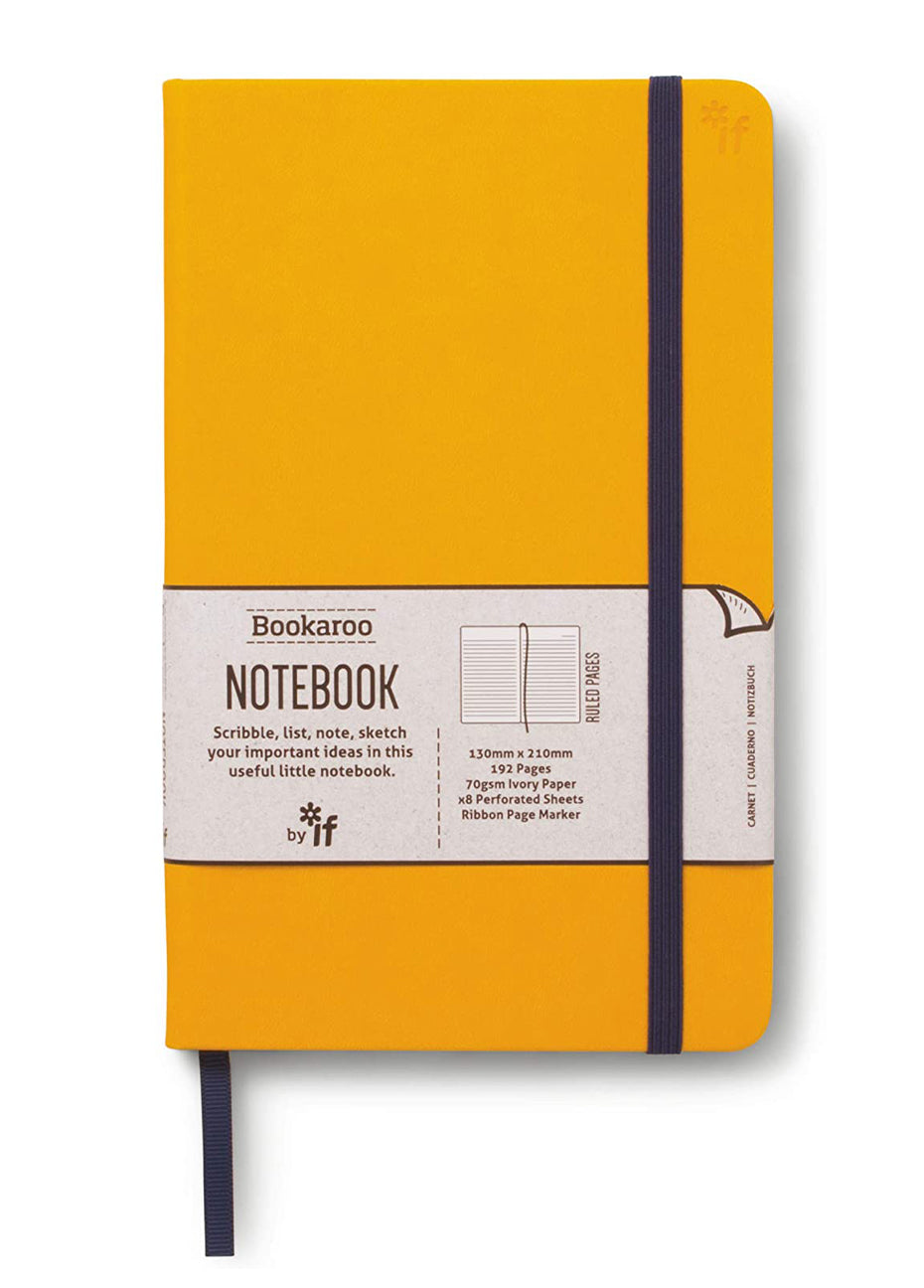 Notebook with Pocket Pink Tartan