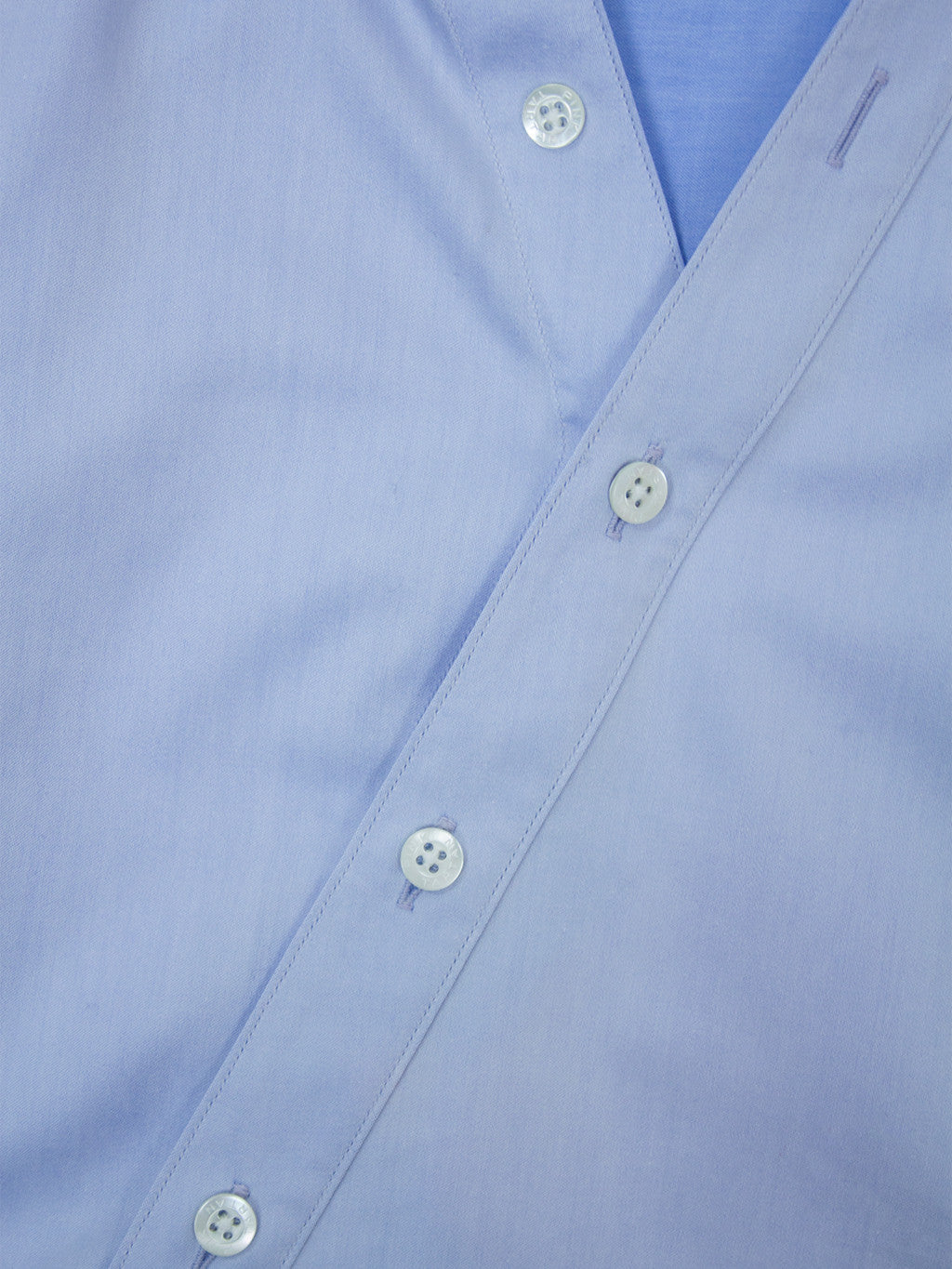 Asymmetric Shirt - Light Blue Pink Tartan
