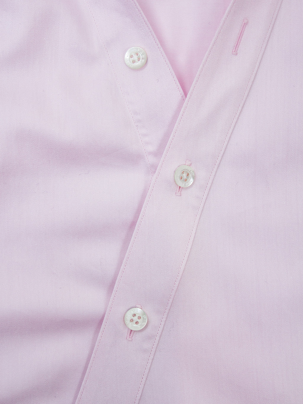 Asymmetric Tailored Shirt - Pink Pink Tartan