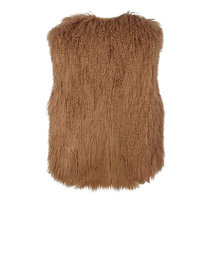 Fluffy vest hot sale