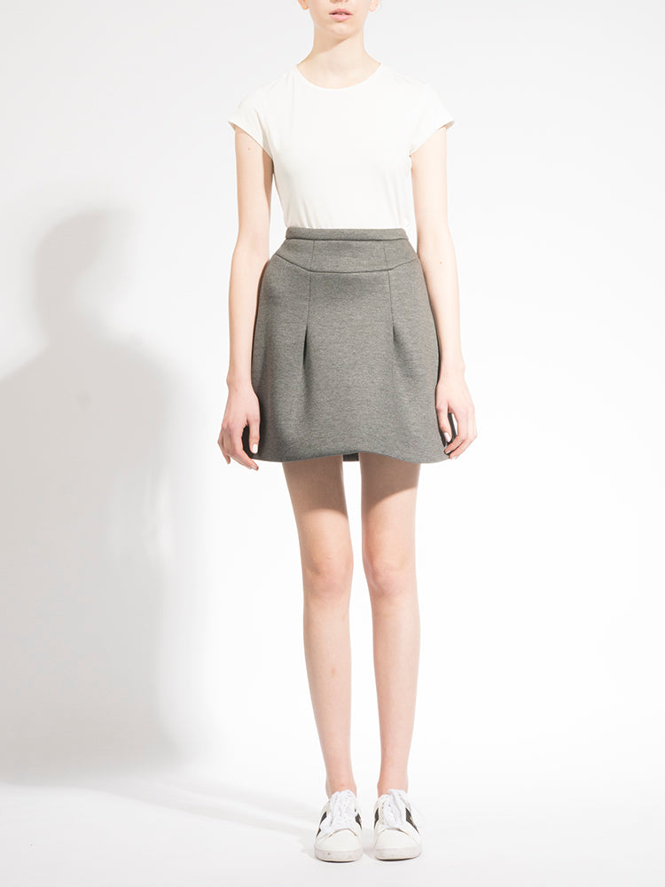 Mini Skirt- Grey Pink Tartan