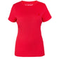 Best Essential T-Shirt with Embroidered Quatrefoil - Red Pink Tartan