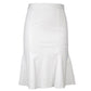 Tech Lite Flare Panel Skirt - White Pink Tartan