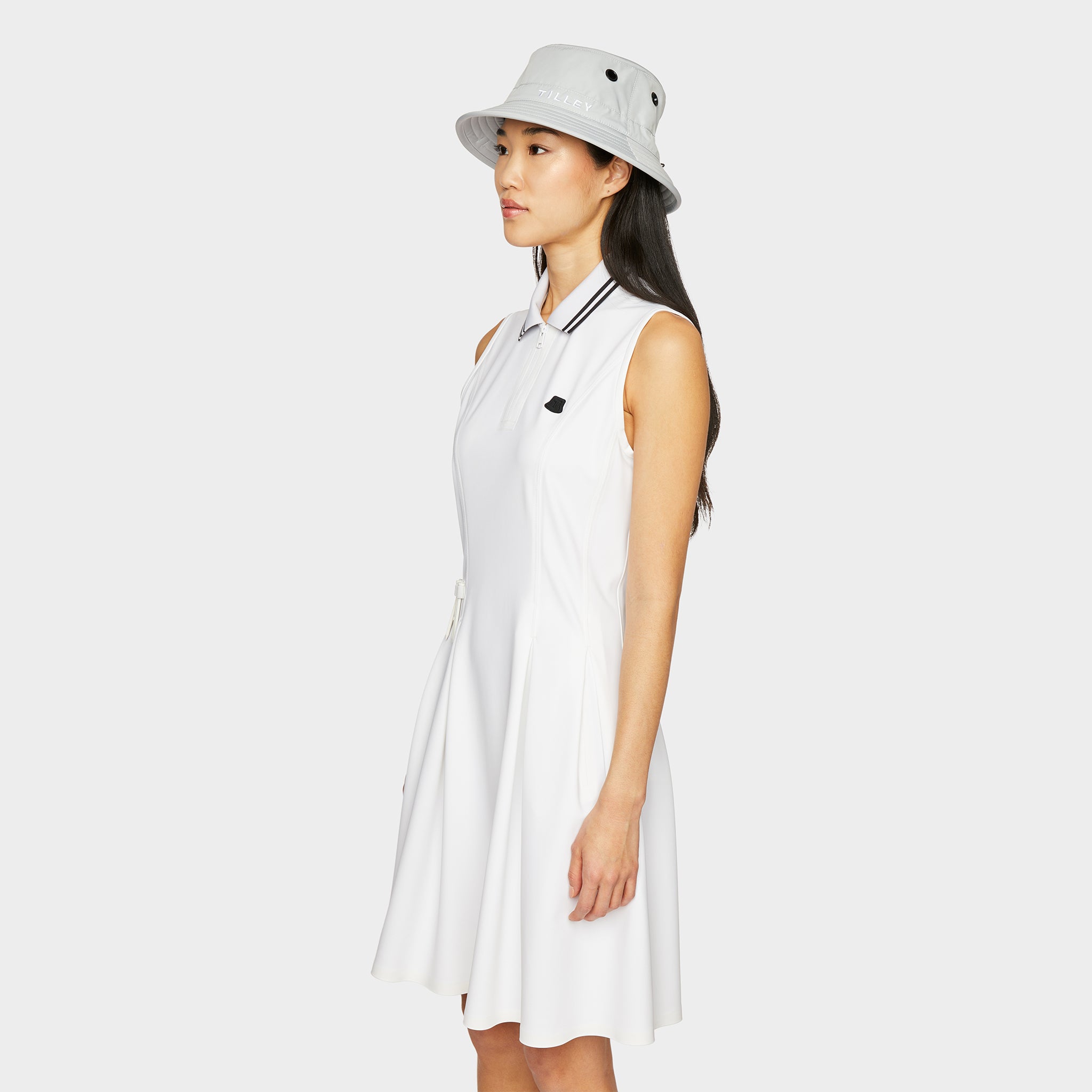 All white 2024 polo dress