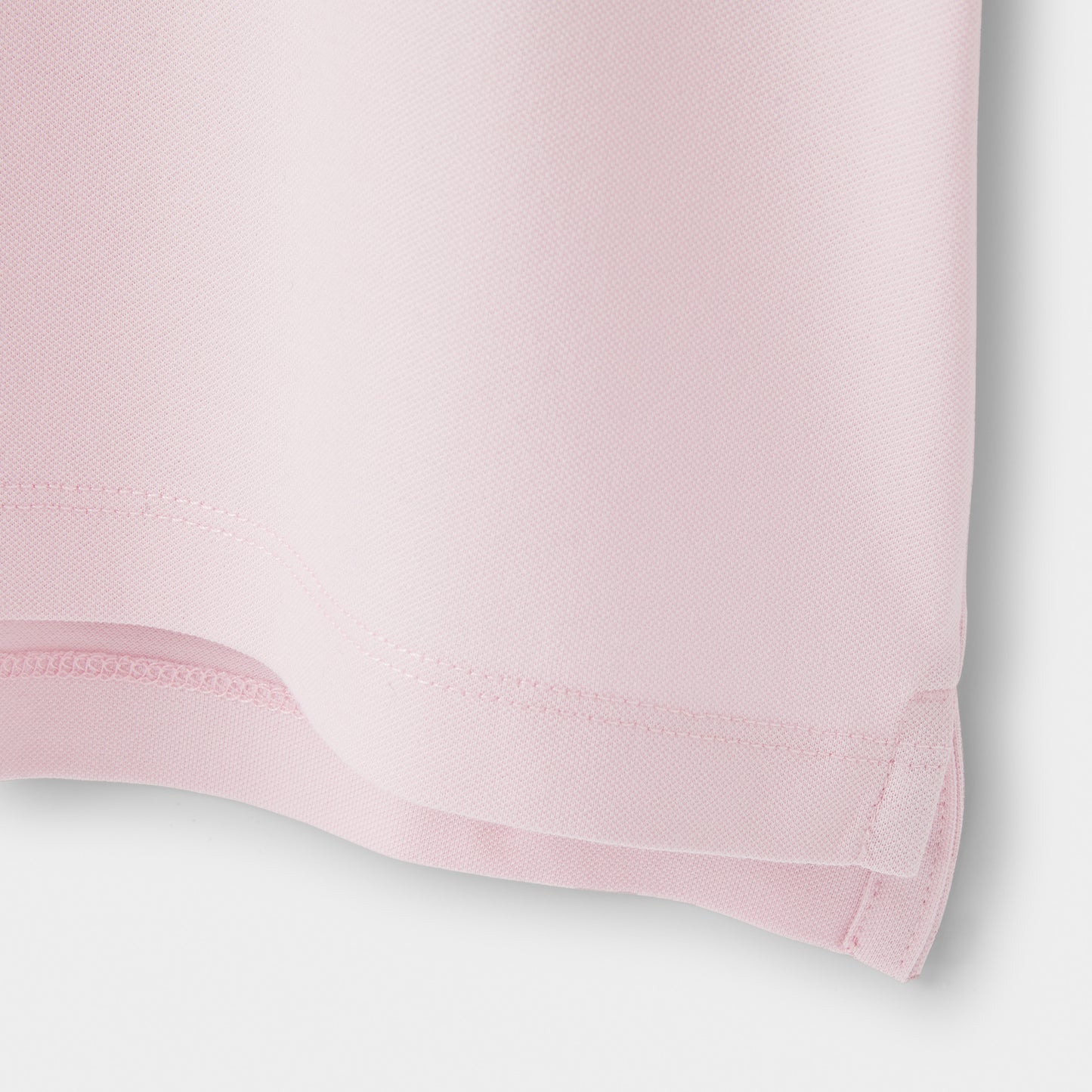 Pleated Collar Polo - Pink Pink Tartan