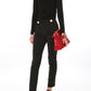 Martingale Pant - Black Pink Tartan