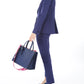 Godet Blazer - Blue Pink Tartan