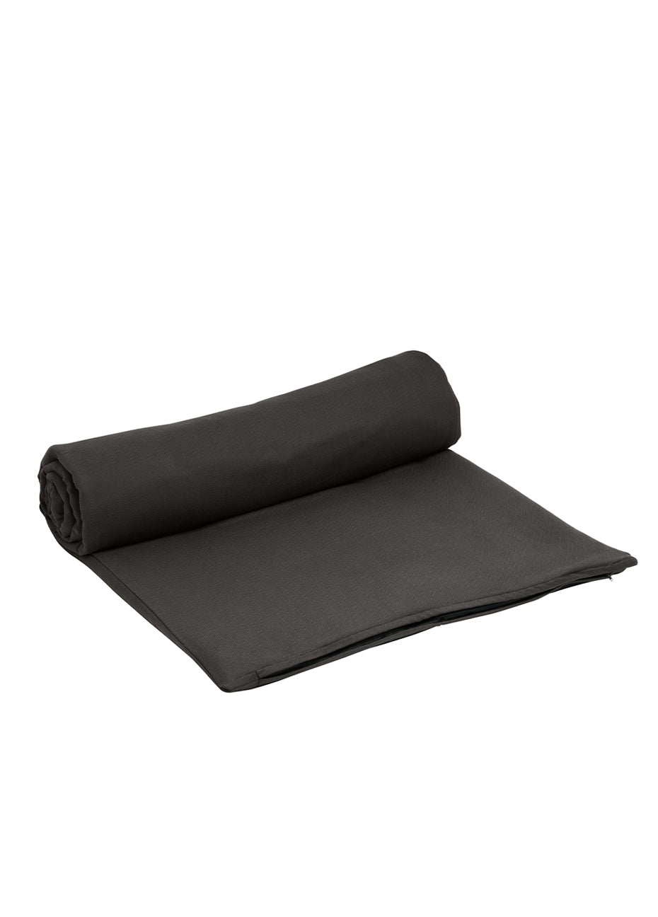 Meditation Mat - Charcoal Pink Tartan