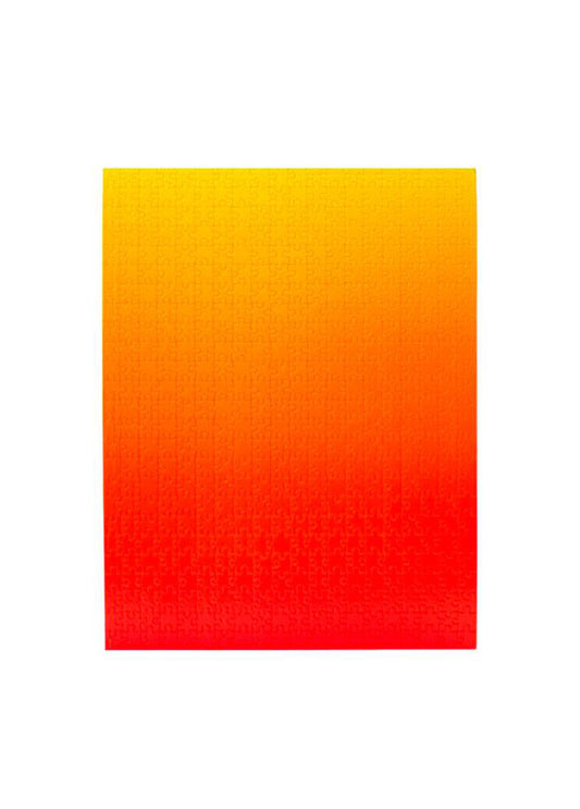 Gradient Puzzle - Red/Yellow Pink Tartan